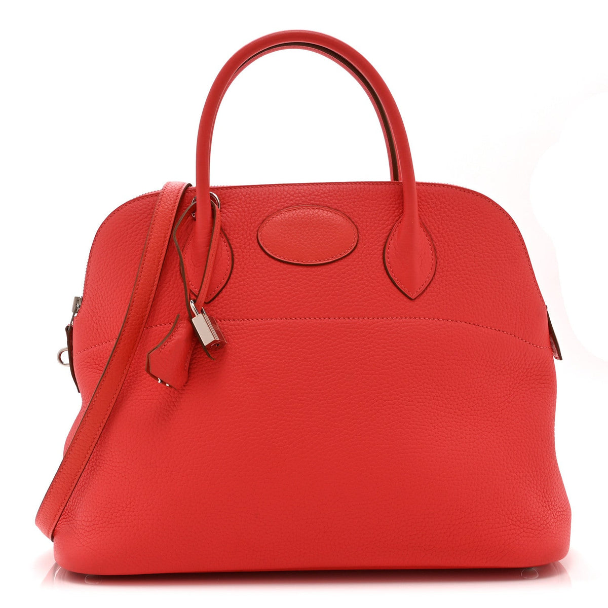 Taurillon Clemence Bolide 35 Rouge Pivoi Handbag