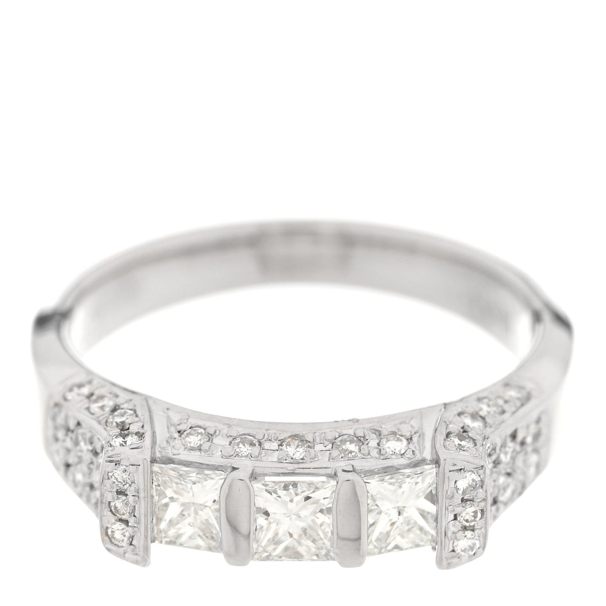 Parker & West by FASHIONPHILEPlatinum Diamond .83ctw Band Ring 53 6.25