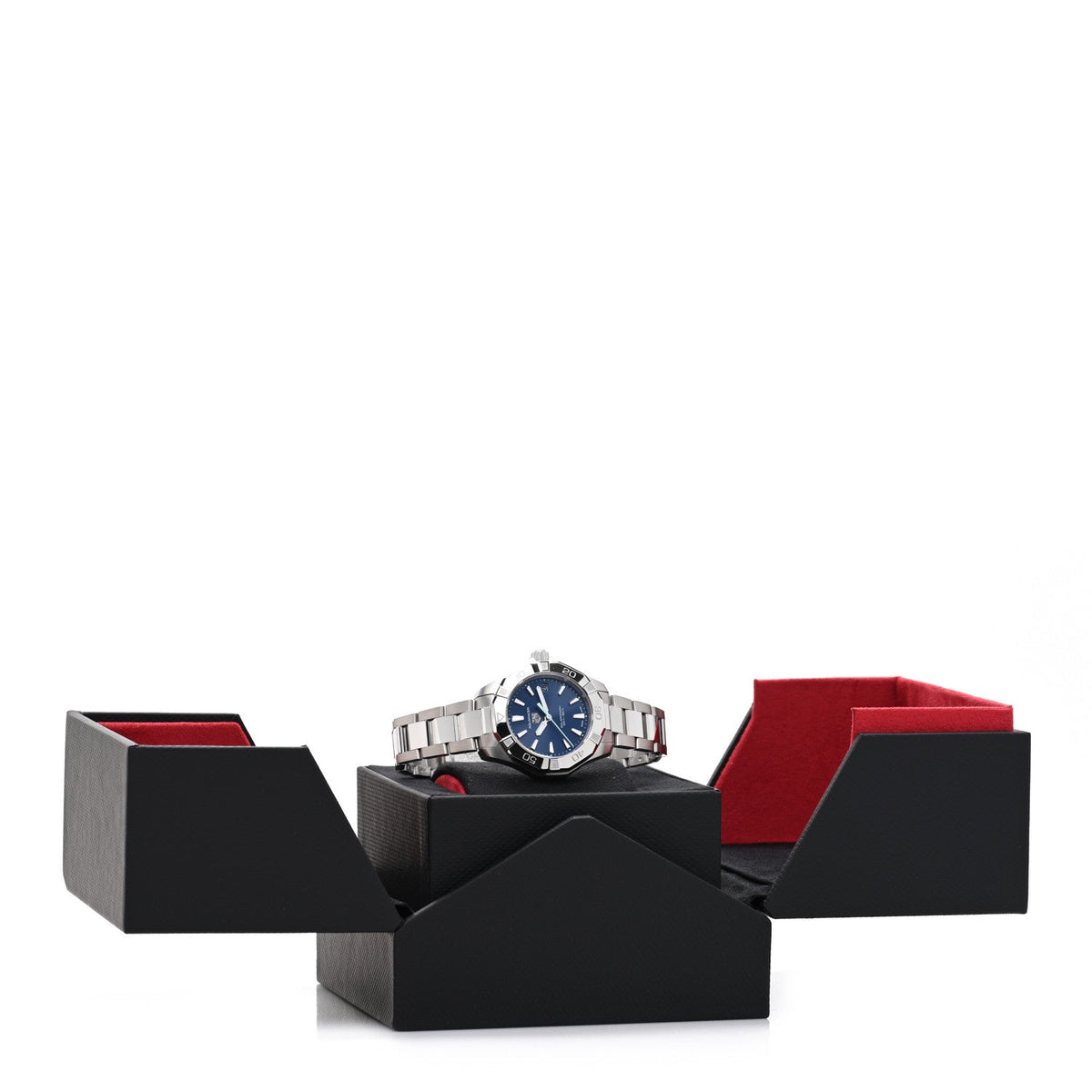 Tag Heuer Stainless Steel 34mm Aquaracer Watch Blue WBP1311