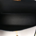 Hermes Epsom Mini Kelly Sellier 20 Black