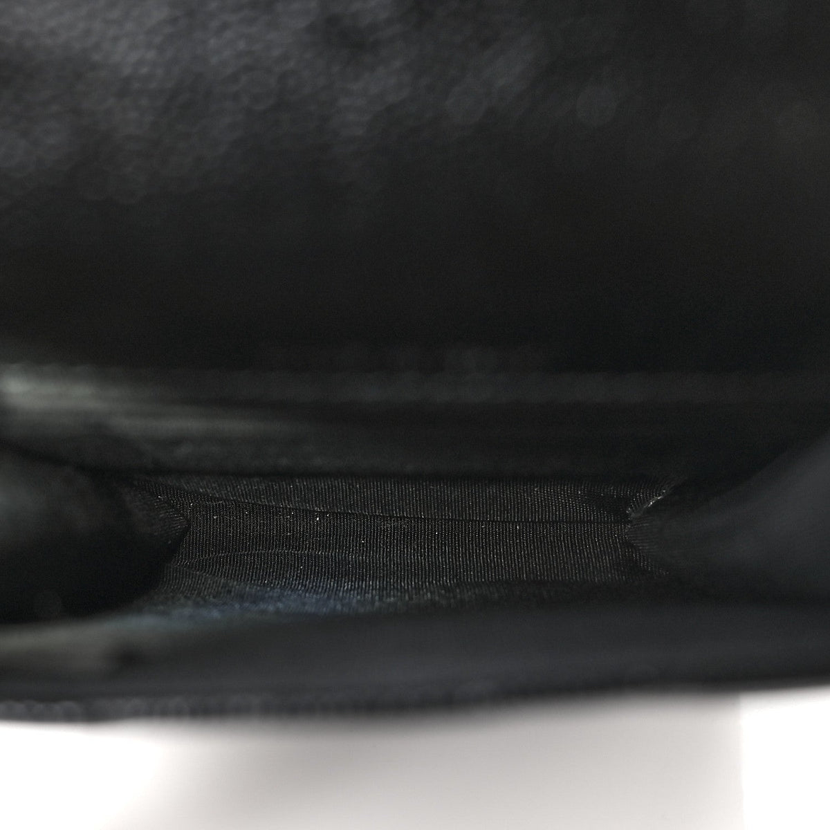 Quilted Caviar Clutch Bag