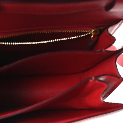Small Calfskin Flap Shoulder Bag