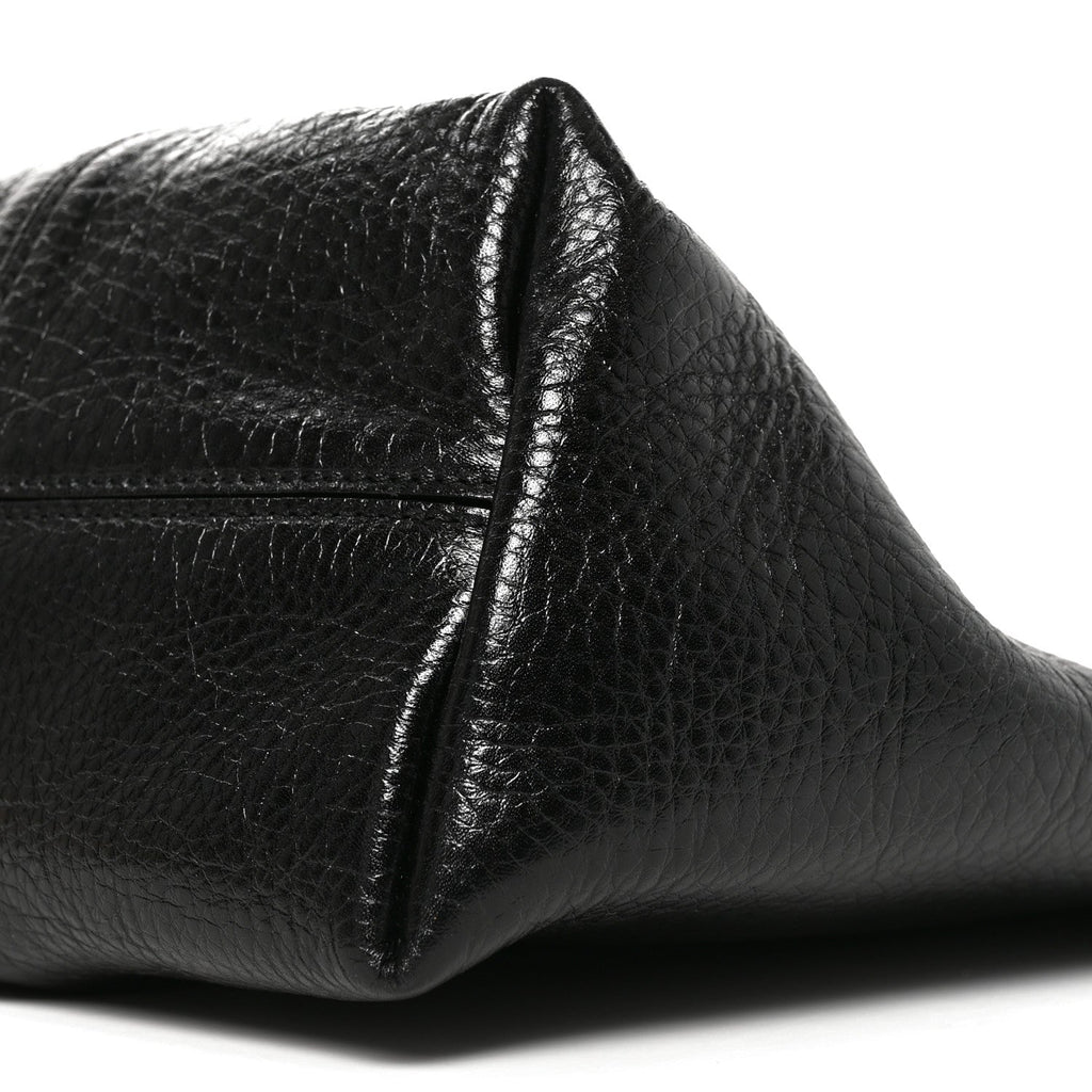 Chloe Grained Calfskin Medium Spin Tote Woodrose