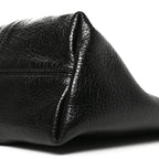 Chloe Grained Calfskin Medium Spin Tote Woodrose