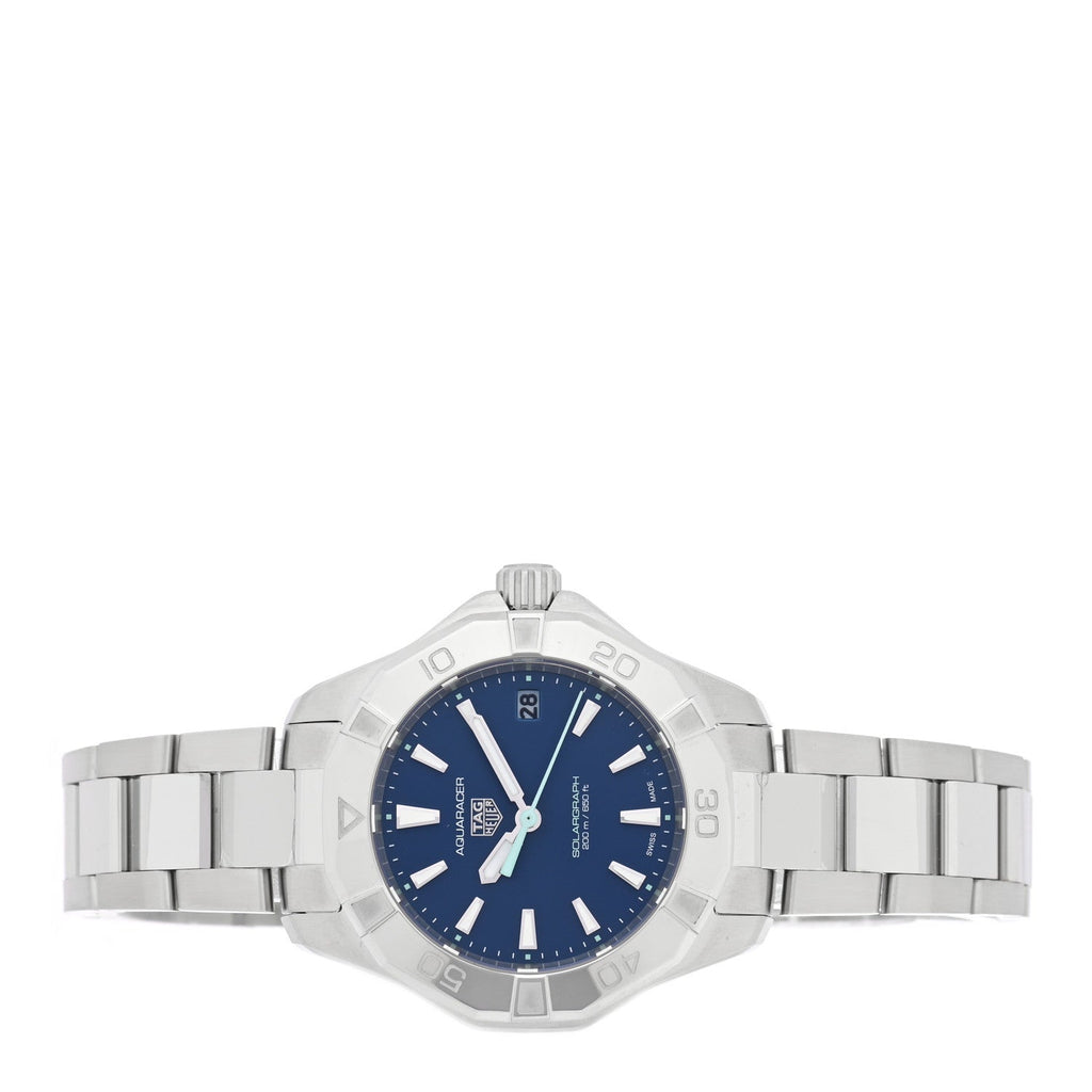 Tag Heuer Stainless Steel 34mm Aquaracer Watch Blue WBP1311