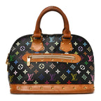 Louis Vuitton Monogram Multicolor Alma Bag Black