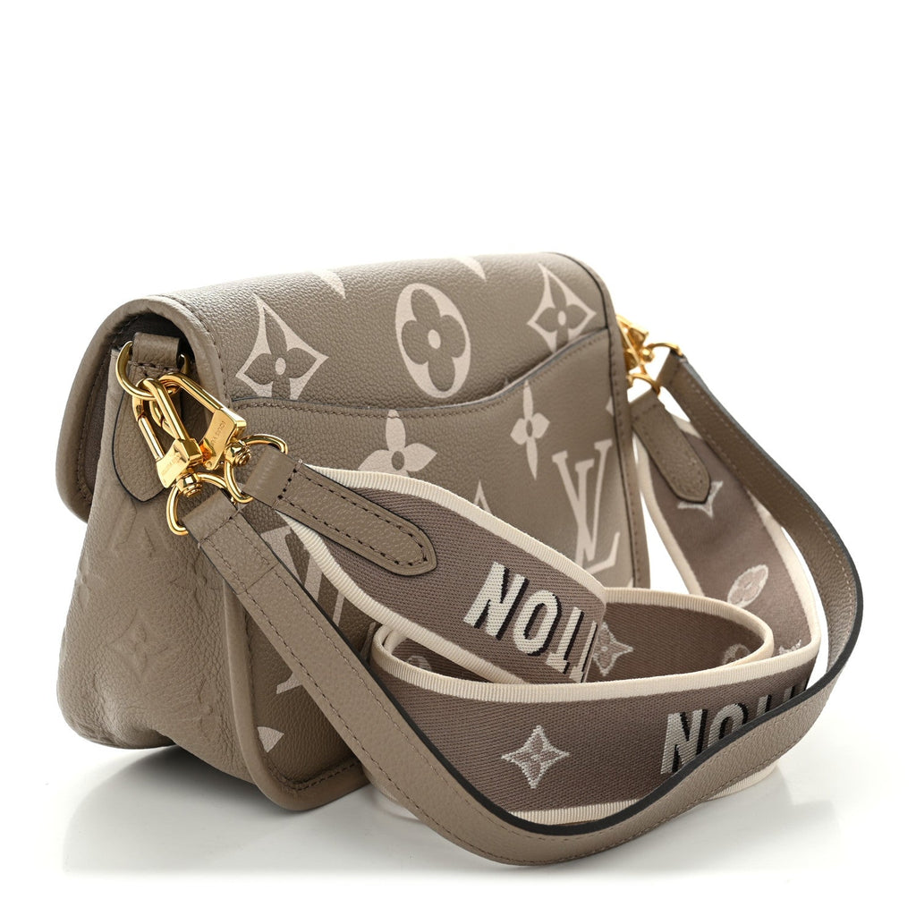 Louis Vuitton Empreinte Monogram Giant Diane Tourterelle Creme