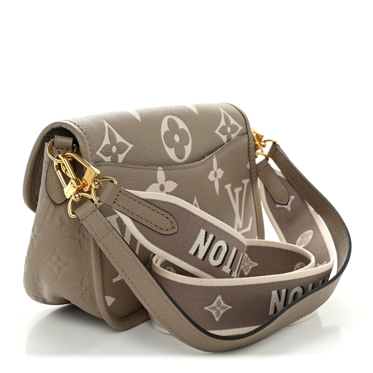 Louis Vuitton Empreinte Monogram Giant Diane Tourterelle Creme