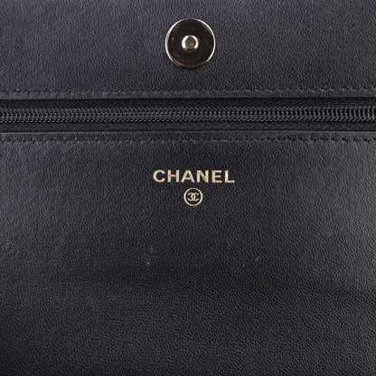 Quilted Lambskin Wallet Bag