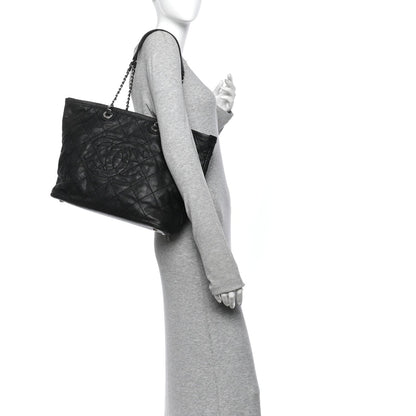 Small Quilted Calfskin Tote Bag