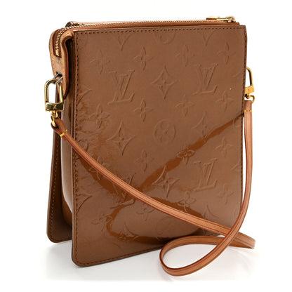 Vernis Mott Bronze Handbag