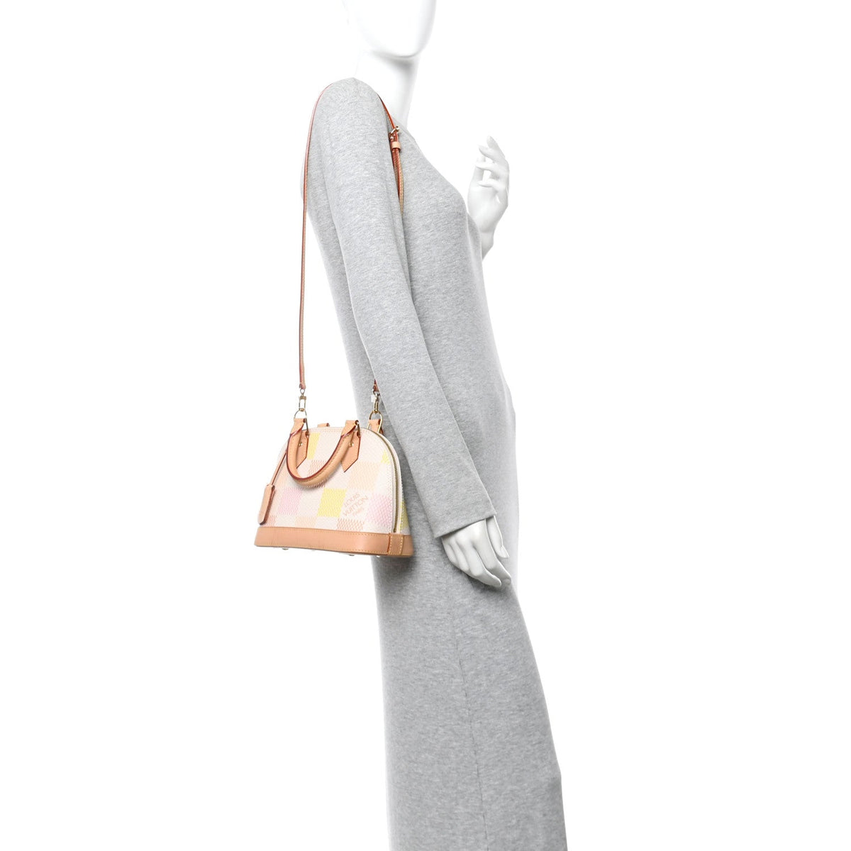 Damierlicious Alma Bb Rose Peach Handbag