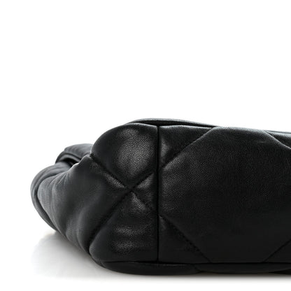 Medium Quilted Lambskin Flap Shoulder Bag