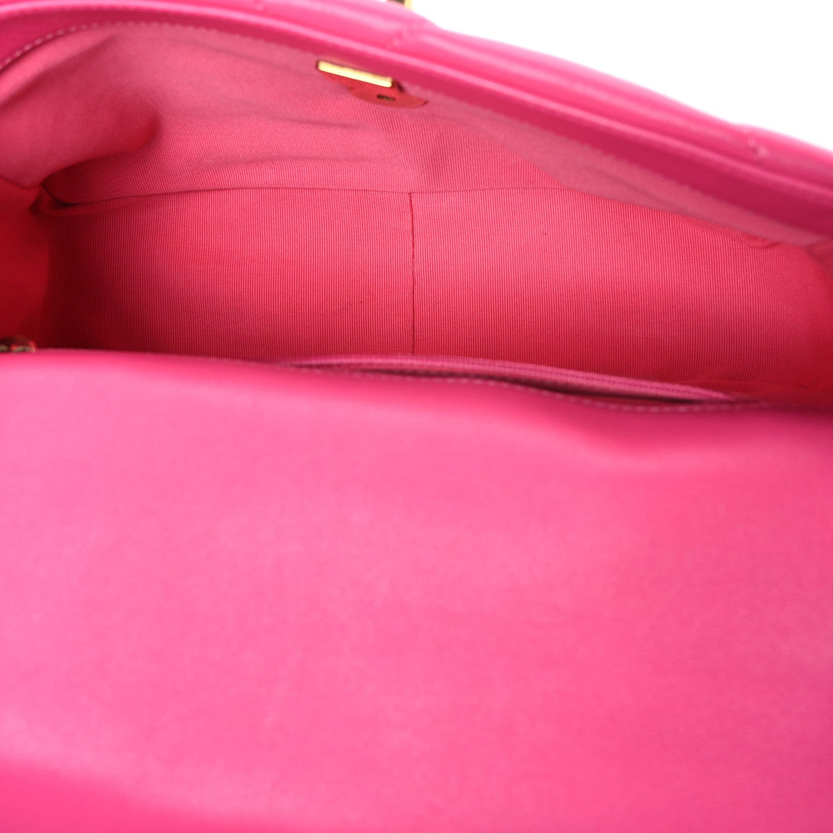 Medium Quilted Lambskin Flap Shoulder Bag