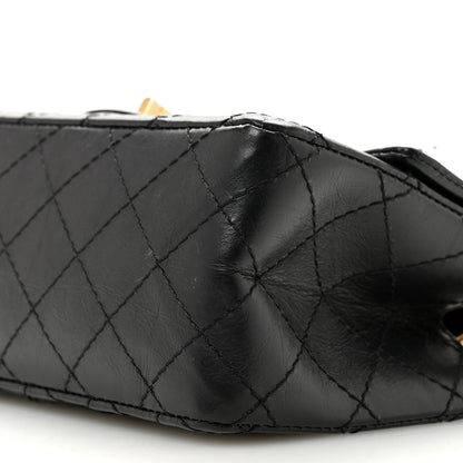 Mini Quilted Calfskin Flap Shoulder Bag