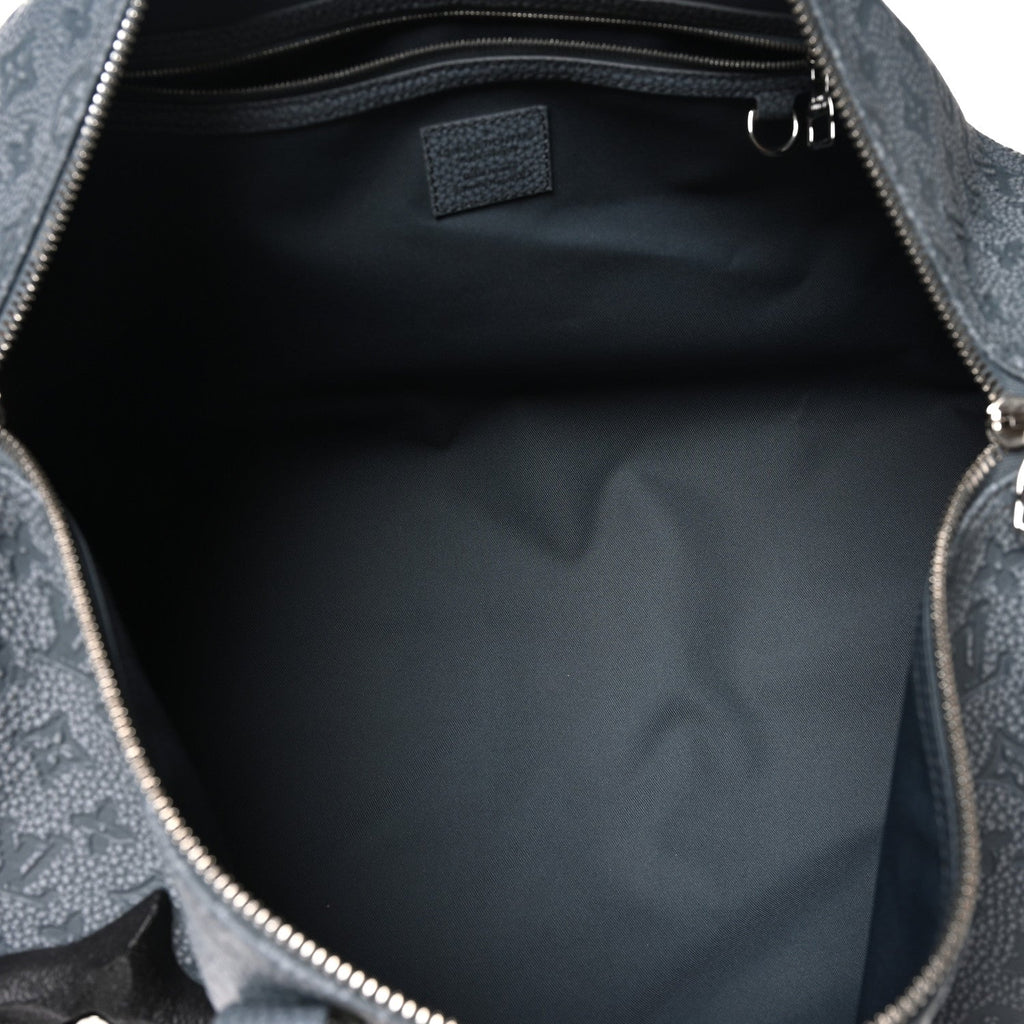 Louis Vuitton Taurillon Monogram Climbing Keepall Bandouliere 50 Granite