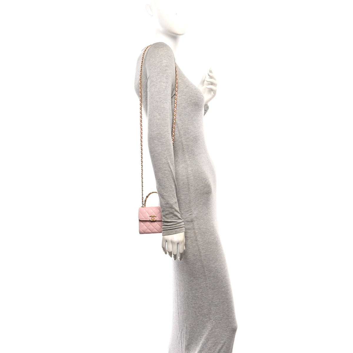 Mini Quilted Lambskin Flap Shoulder Bag