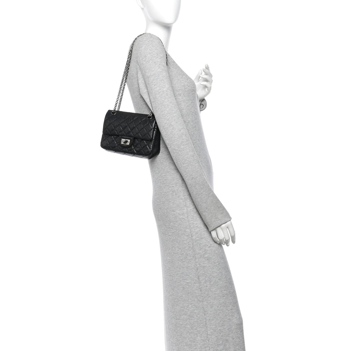 Mini Quilted Calfskin Flap Shoulder Bag