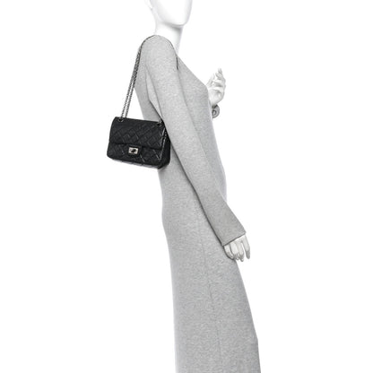 Mini Quilted Calfskin Flap Shoulder Bag