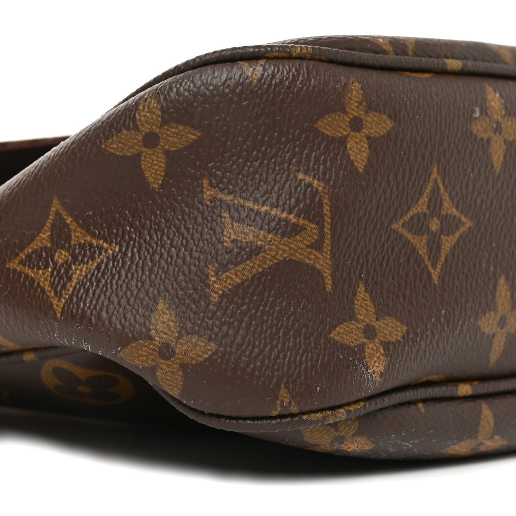 Louis Vuitton Monogram Mabillon Shoulder Bag Brown
