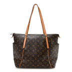 Louis Vuitton Monogram Totally MM Tote Bag Brown