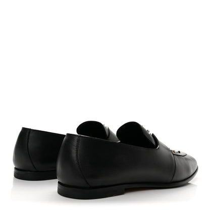 Hermes Calfskin Studded Ancora Women's Loafers
