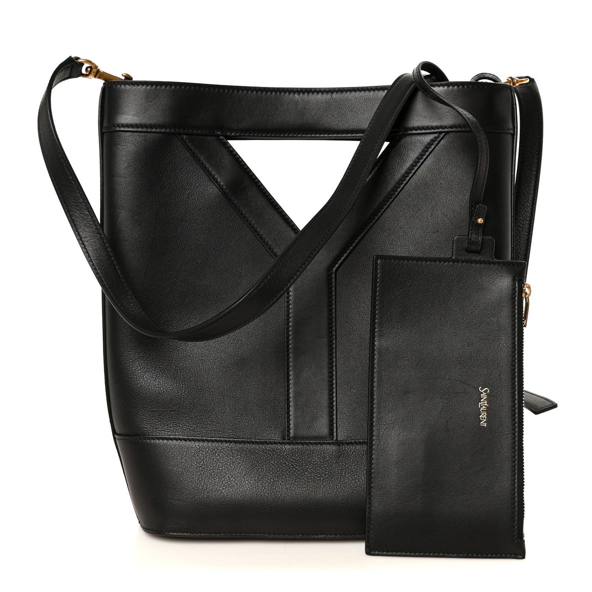 Small Calfskin Bucket Bag