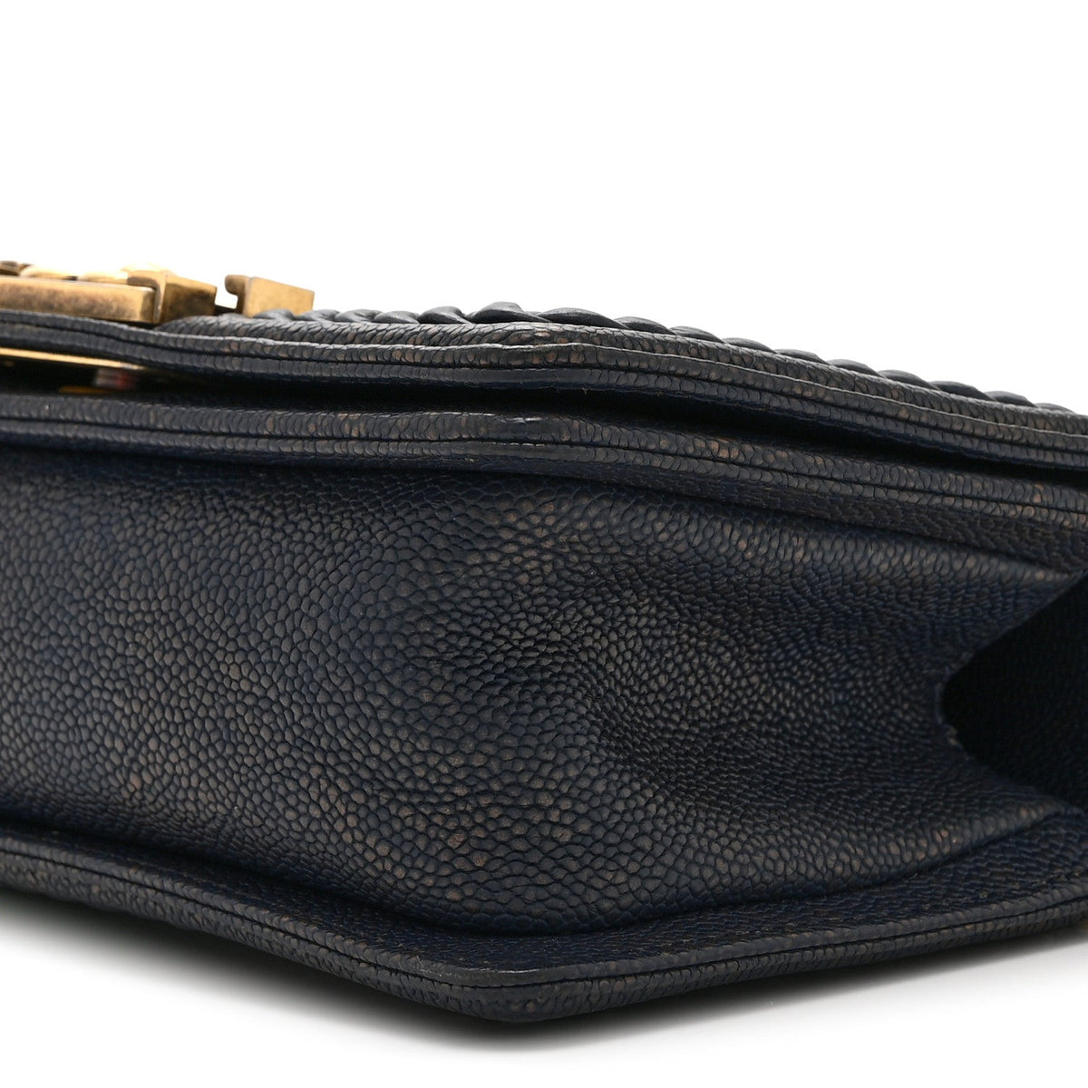 Small Caviar Flap Shoulder Bag