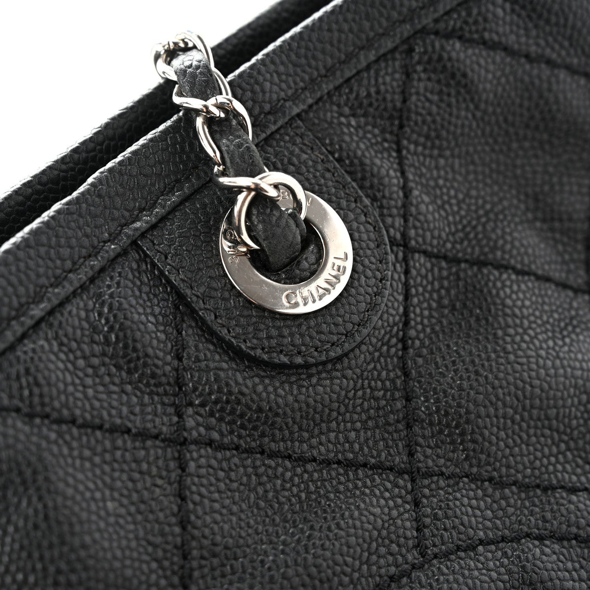 Small Quilted Calfskin Tote Bag