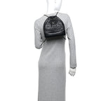 Chanel Aged Calfskin Quilted Small Gabrielle Backpack Black