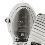 Bulgari Stainless Steel 35mm Serpenti Tubogas Double Spiral Quartz Watch