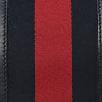 Gucci Monogram Selleria Calfskin Vintage Web Medium Boston Beige Blue