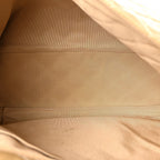 Chanel Metallic Calfskin Quilted Small XXL Travel Flap Bag Gold