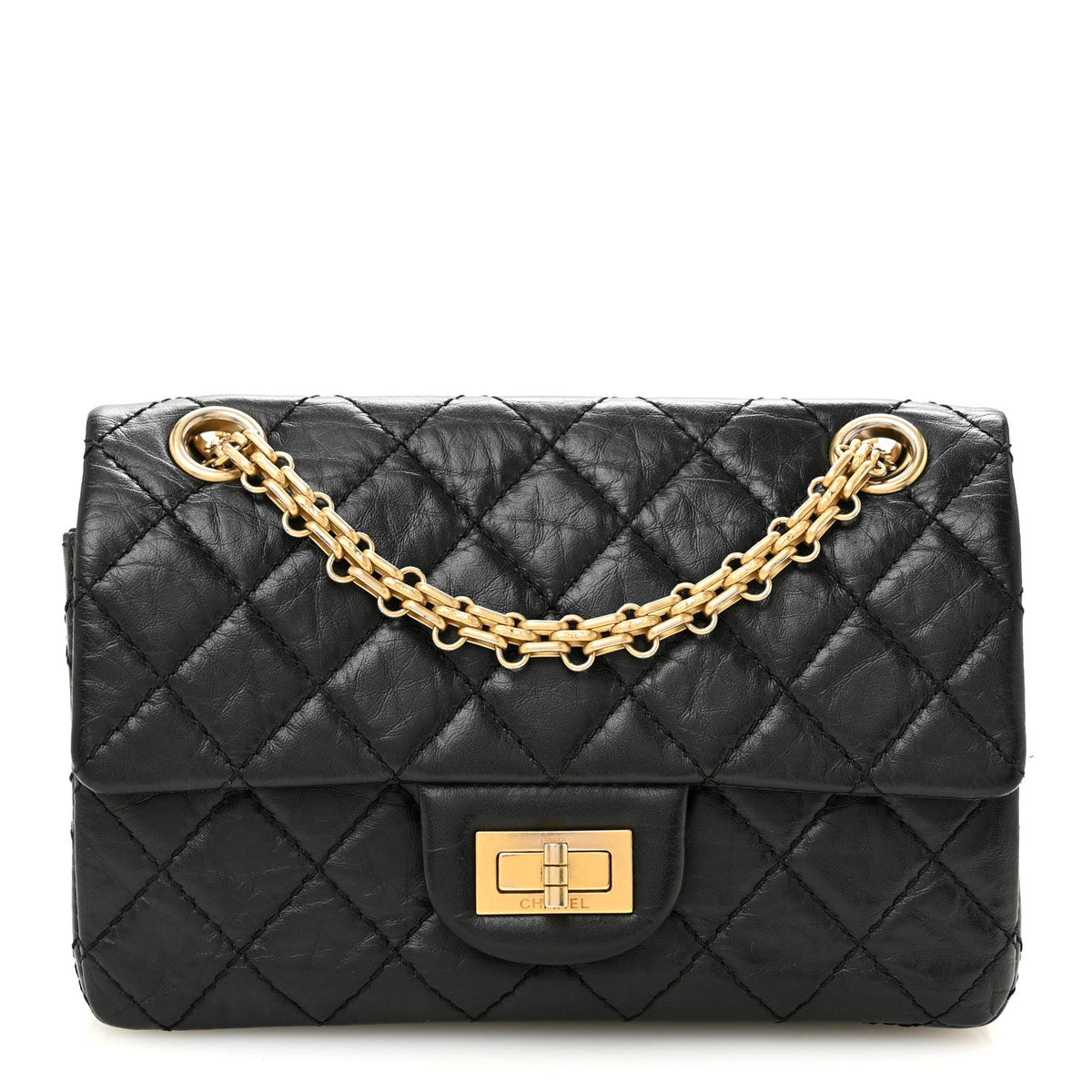 Mini Quilted Calfskin Flap Shoulder Bag