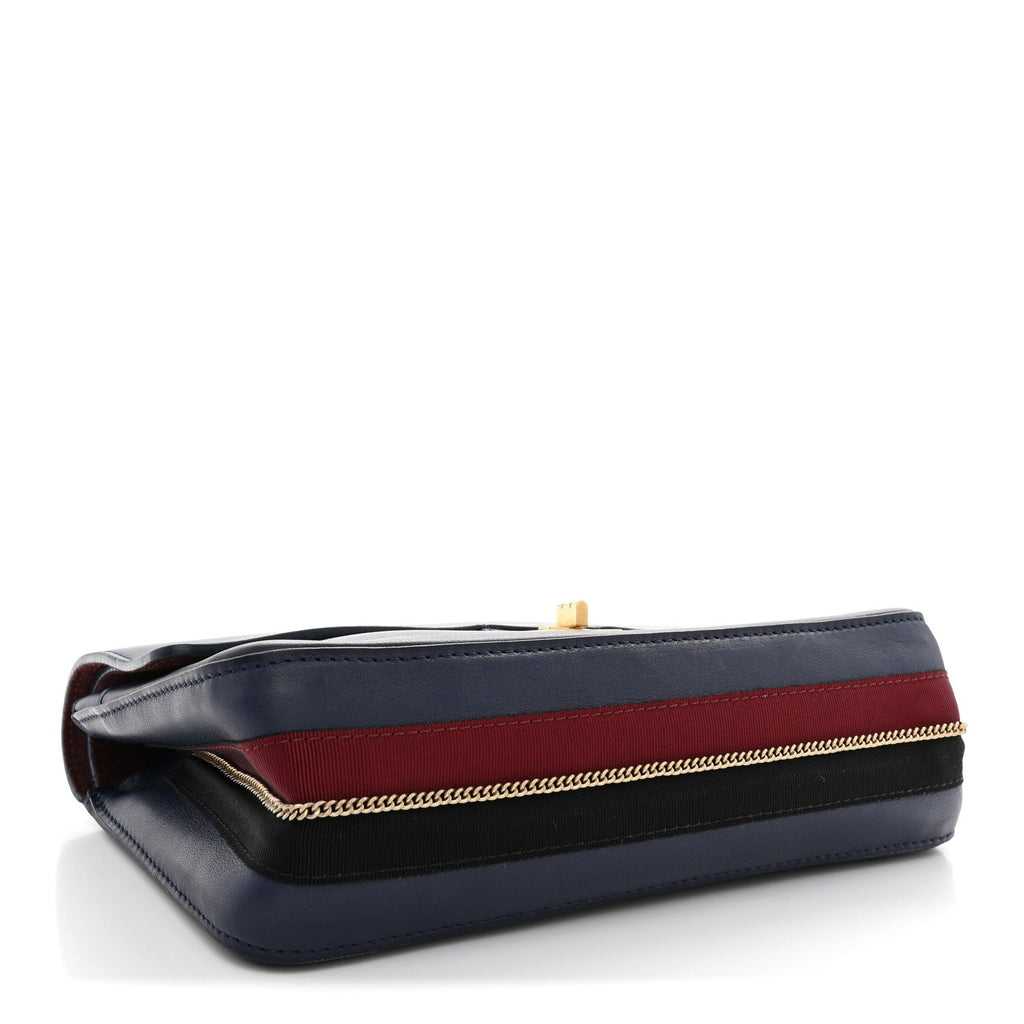 Chanel Calfskin 2.55 Medals Reissue 225 Flap Navy