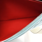 Louis Vuitton Lambskin Embossed Monogram Coussin PM Bleu