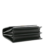 Saint Laurent Calfskin Medium Monogram Sunset Dark Green