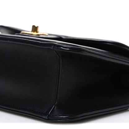 Mini Lambskin Calfskin Flap Shoulder Bag
