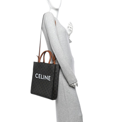 Small Calfskin Canvas Handbag