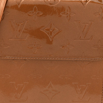 Vernis Mott Bronze Handbag