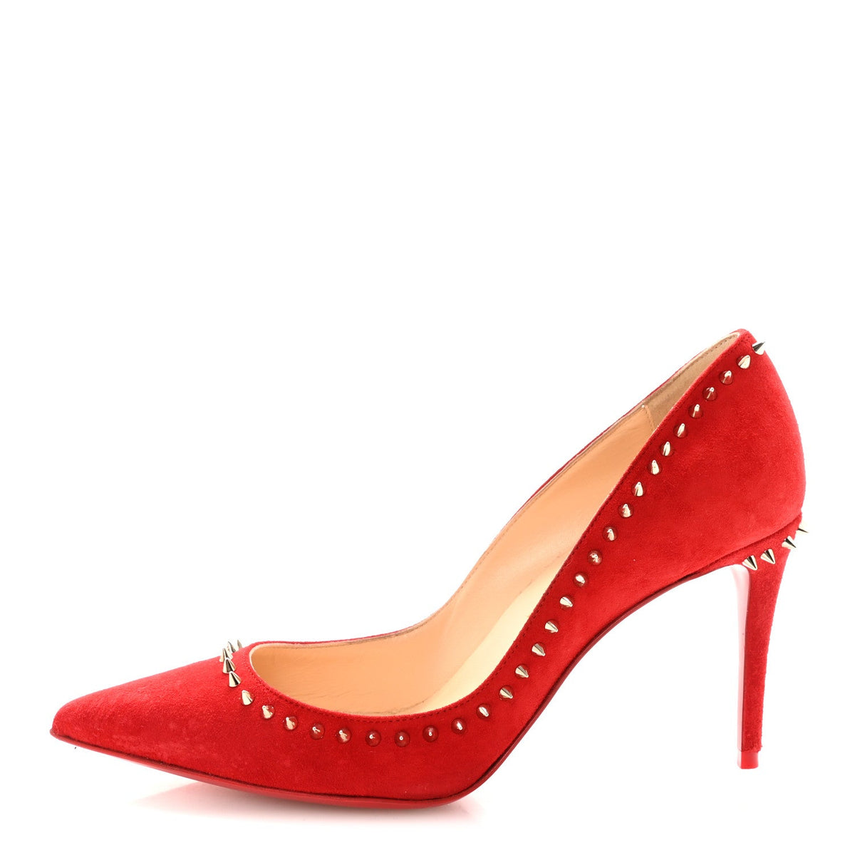 Veau Velours Anjalina Pumps Loubi