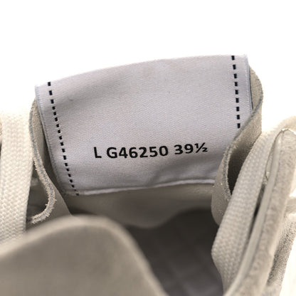 Chanel Laminated Calfskin Suede CC Women's Shoes