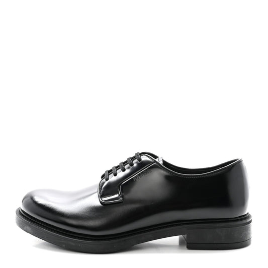 Spazzolato Derby Loafers 7.5 Black