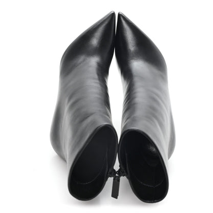 Saint Laurent Nappa Women's Vendome Opyum Ankle Boots 36 Black