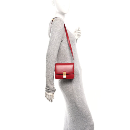 Small Calfskin Flap Shoulder Bag