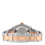 Rolex Stainless Steel 18K Everose Gold Diamond 31mm Datejust Watch 178241