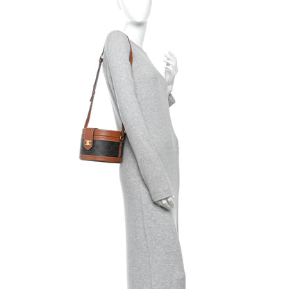 Medium Calfskin Canvas Handbag