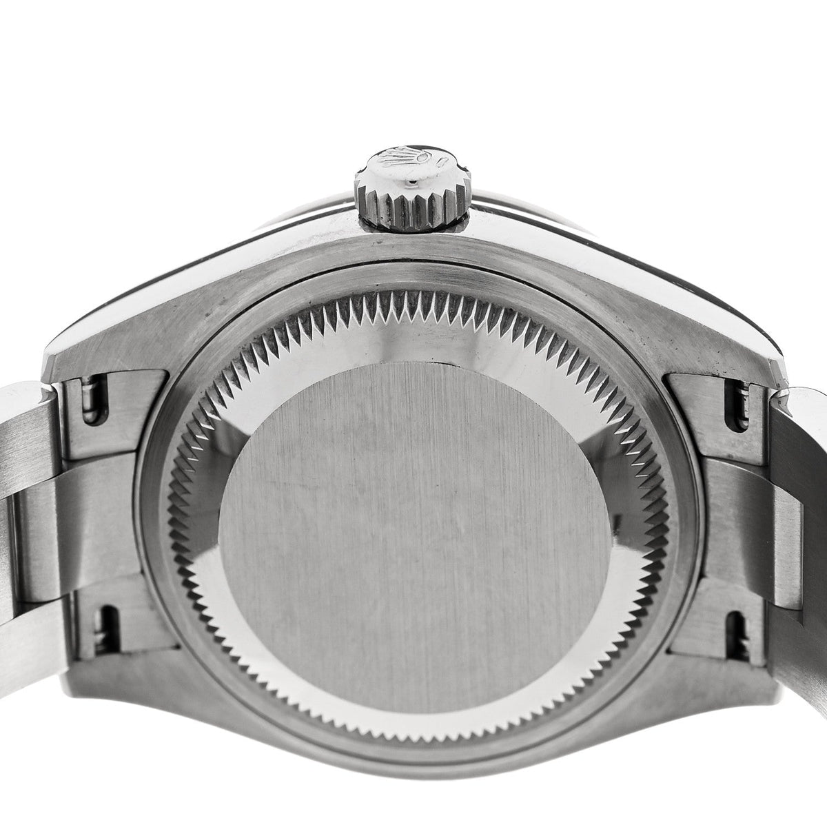 Rolex Stainless Steel 18K White Gold Diamond 28mm Oyster Perpetual Datejust Watch Silver 279384RBR