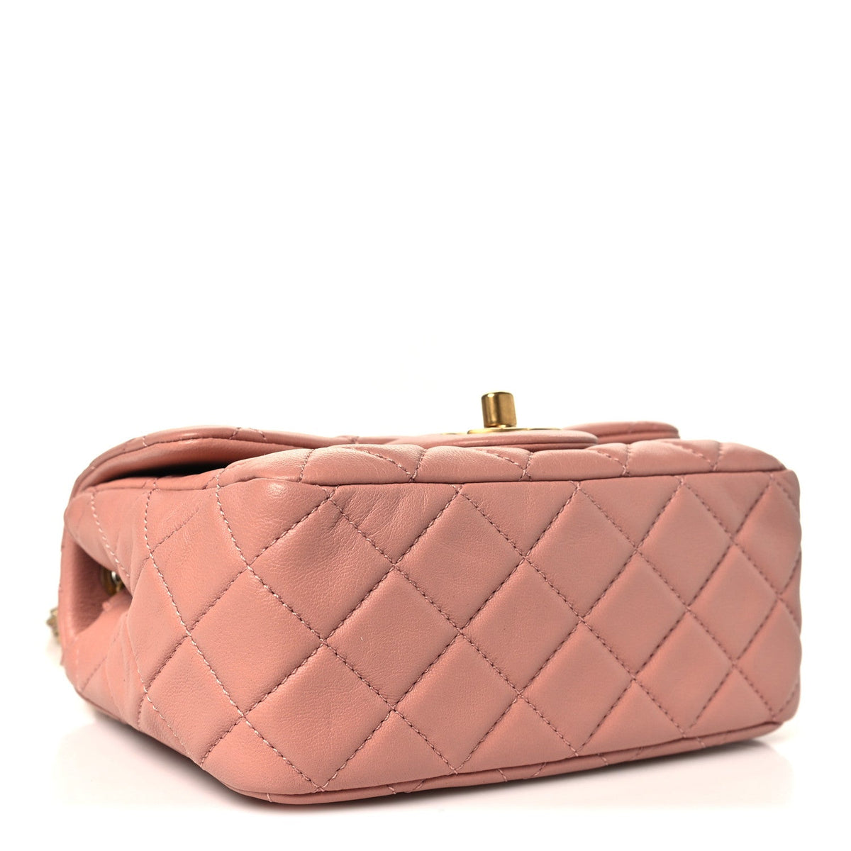Mini Quilted Lambskin Flap Shoulder Bag