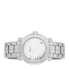 Chopard Stainless Steel 7 Diamond 36mm Happy Sport Quartz Watch